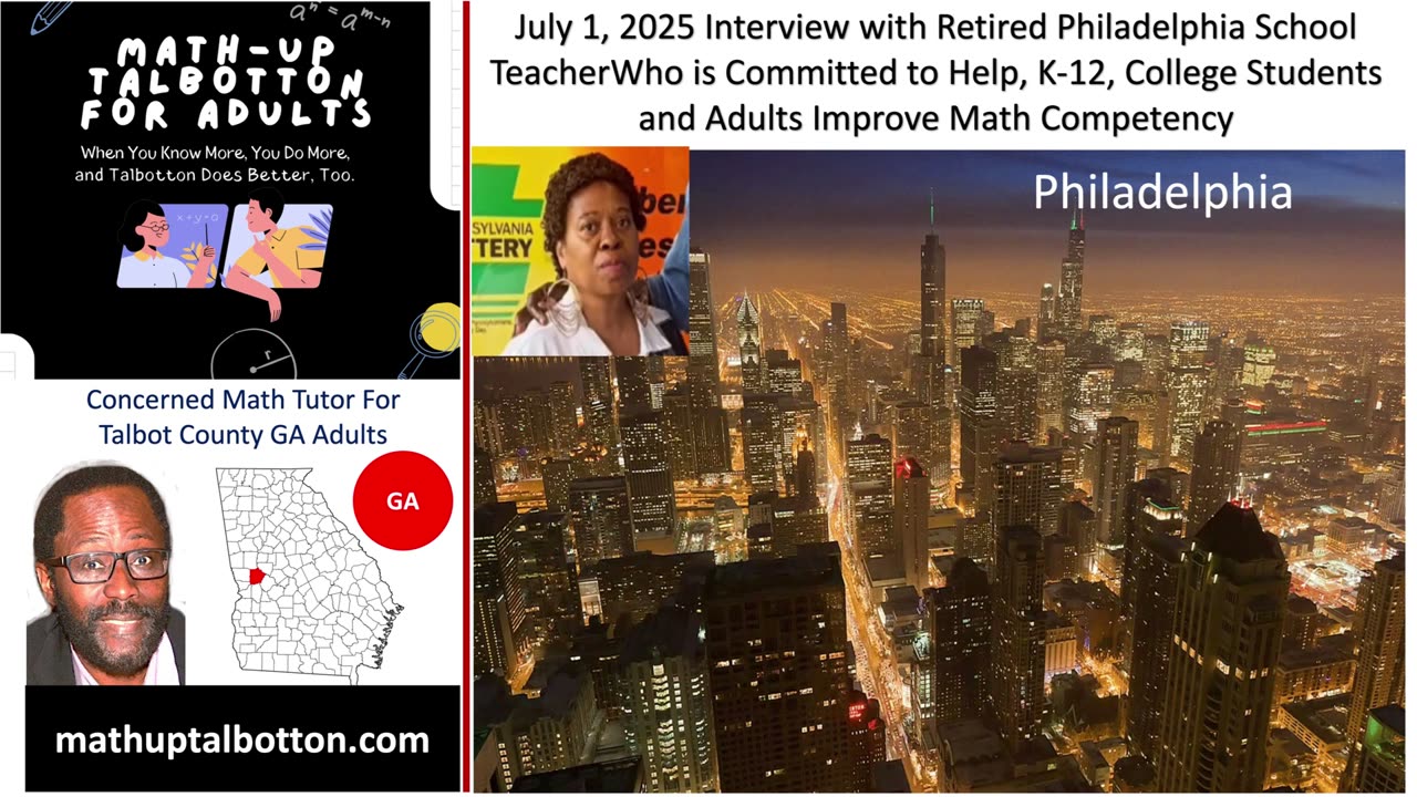 Lisa, a Retired Math Teacher from Philadelphia, Discusses the State of Education in America