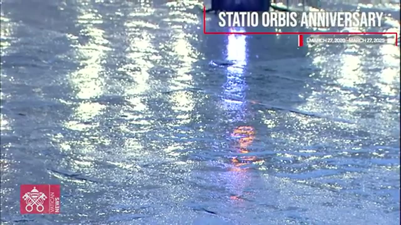 Cinque anni fa la camminata solitaria di Papa Francesco in una piazza San Pietro spettrale