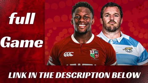 +)HERE’S!!(* WAY TO WATCH British and Irish Lions v Argentina LIVE 𝐒𝐭𝐫𝐞𝐚𝐦𝐬 𝙵𝚛𝚎𝚎 ＯＮ TV CHANNEL