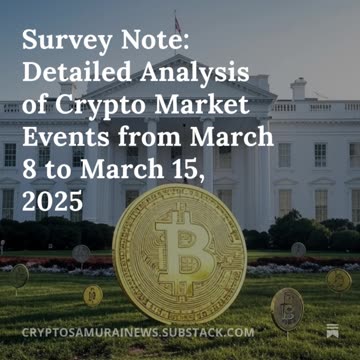Detailed Analysis Crypto Market March 15 2025