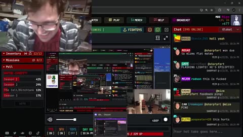 Sharpfart mogging in the ear rape duel with MizM