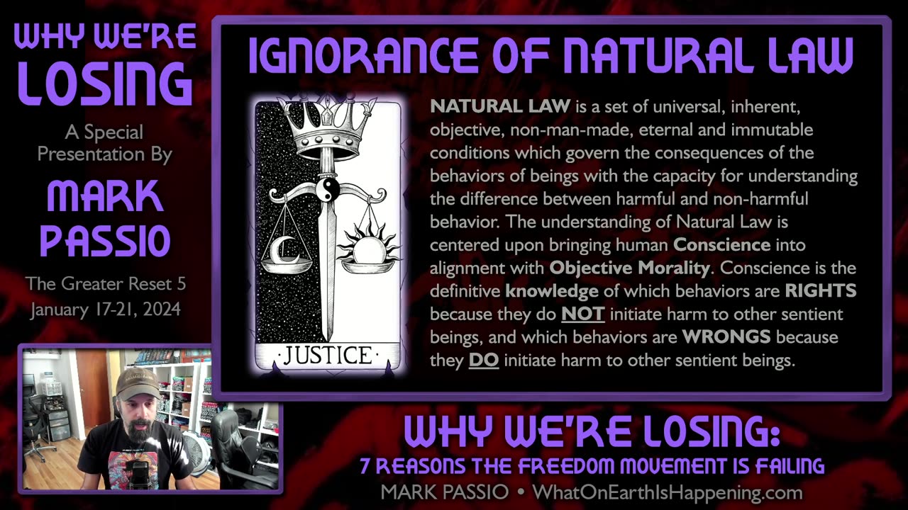 Mark Passio - Why We're Losing: 7 Reasons The Freedom Movement Is Failing