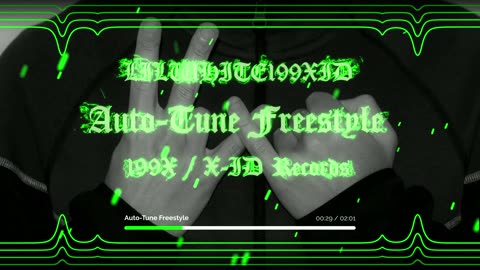 LILWHITE199XID X Auto-Tune Freestyle (Visualizer)