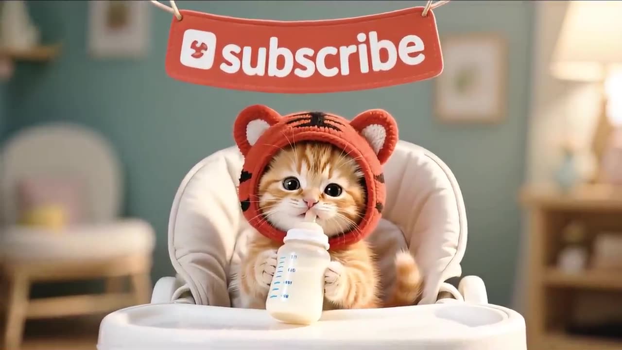 Kitten Rushes to Pottery
