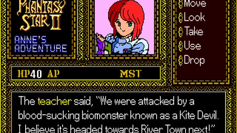 Mega Drive Longplay 136 Phantasy Star II Text Adventures
