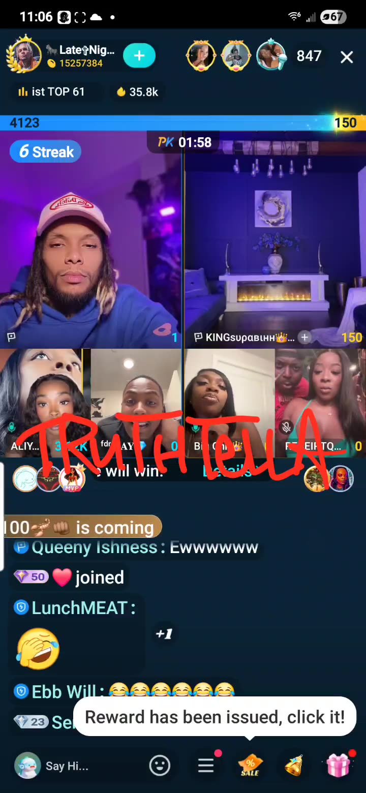 LIYAH THE DOLL VS. BIG CHI TEAM PK WITH LATENIGHT, IAMSTORM & DAREALSUPABIHH