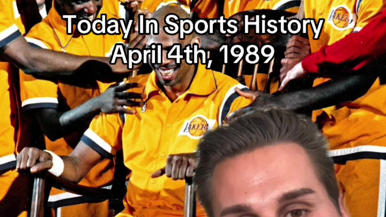 THE HISTORIC SPORTS MOMENT OF APRIL 4th, 1989