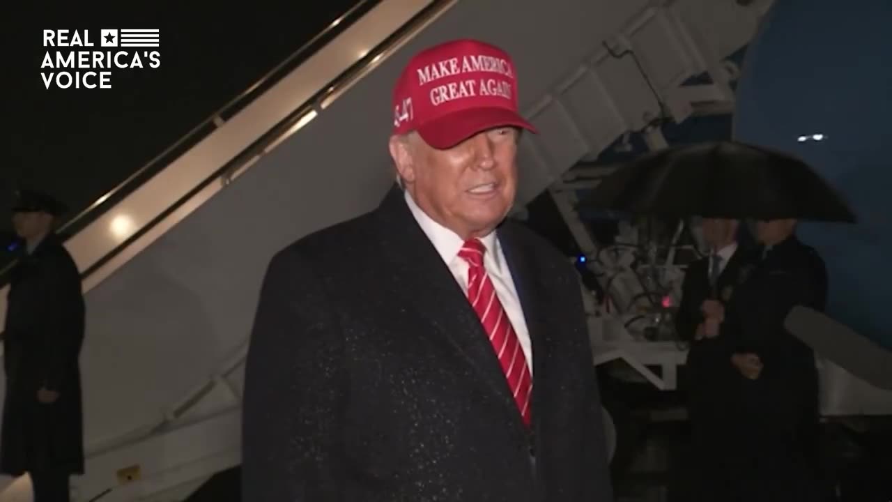Trump updates media