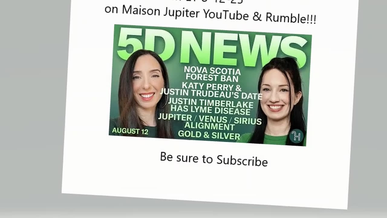 ✨ 5D NEWS Aug 12