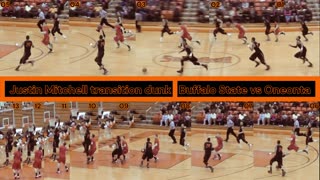 Prototype 264: Justin Mitchell transition dunk vs Oneonta