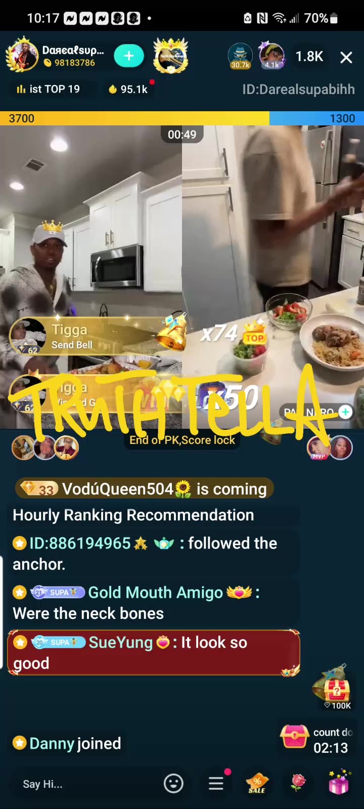 DAREALSUPABIHH TEAM PK WITH PABLO NERO, 21BADBITCH, QUEEN TOMIKAY & MORE