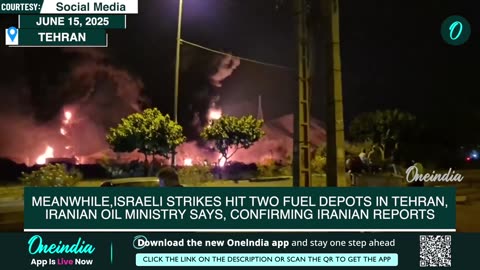 Disturbing Haifa Moment New Wave of IRAN's Hypersonic Fattah-1 Missiles Destroy Haifa Oil Refinery