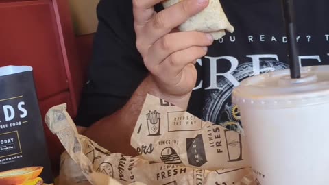 Wayback Loaded Burger Chicken Bacon Ranch Wraps Taste Test Fast-Food Restaurant Dessert Review Guys