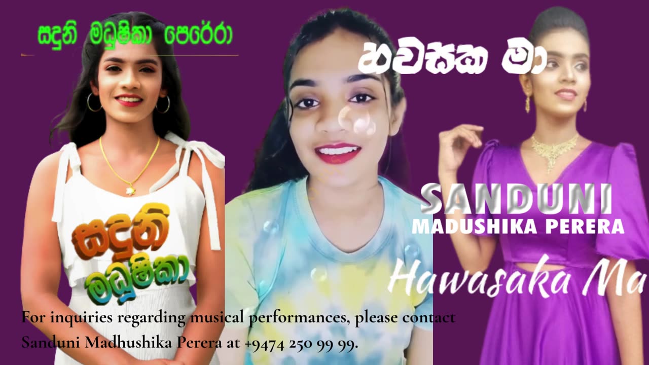 Sanduni Madhushika Perera | හවසක මා | Hawasaka Ma