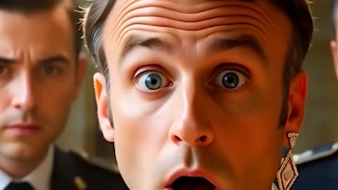 😂Musée du Louvre #macron #parody #parodie 😂 #macrondehors #grok #destitution