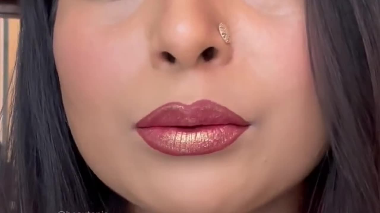 Transform day look to night make up look #swissbeauty metallic liquid eyeshadow 01 #makeuptalks