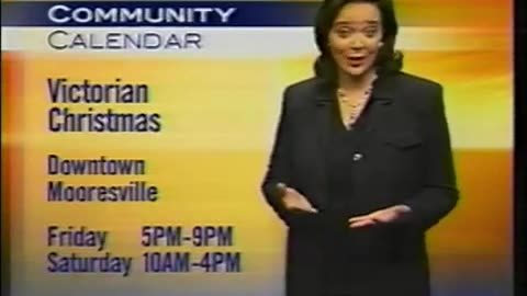 December 3, 2003 - Indianapolis Community Calendar with Angela Cain