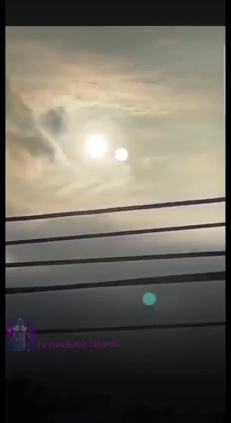 DOUBLE SUNS ARE BEING SEEN ALL OVER EARTH