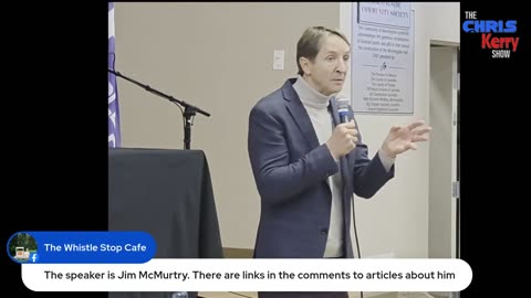 251120 Chris with Dr. Jim McMurtry’s Presentation in Morningside, Alberta