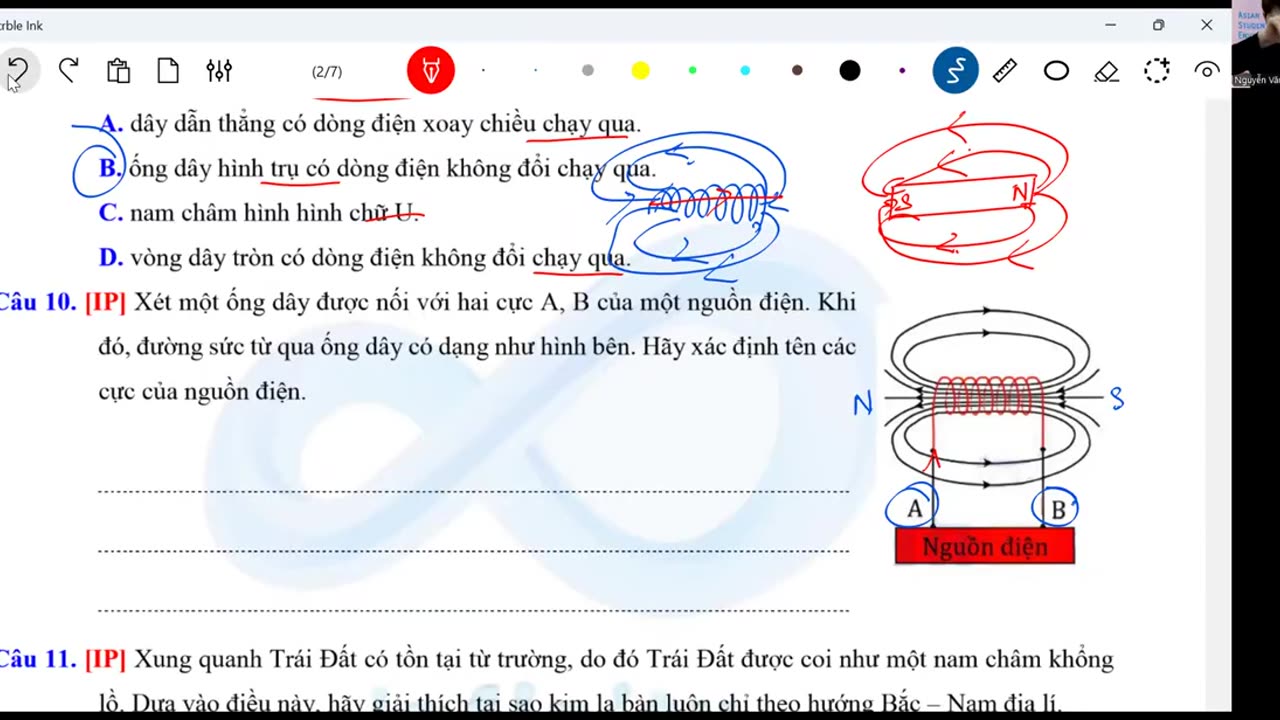 4 Ôn tập chương 3 - Buổi 1- Từ trường