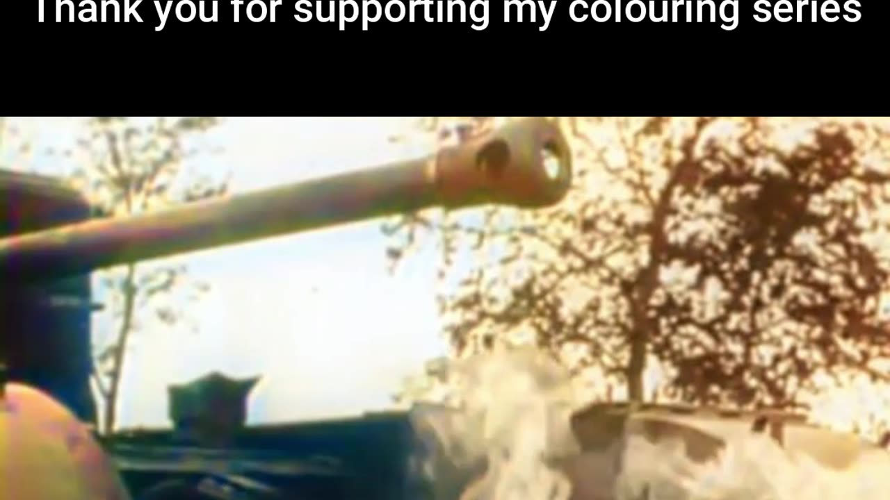Churchill Crocodile Demo WW2 #ColourisedHistory