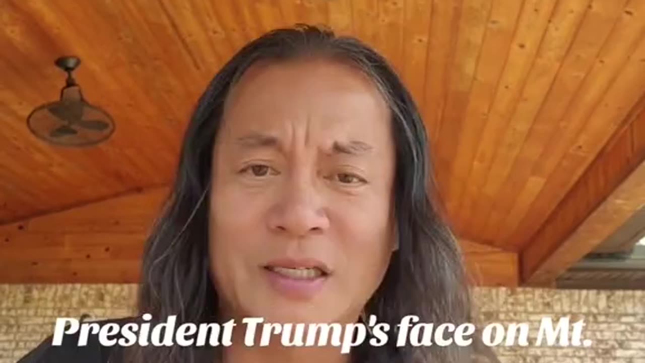President Trumps face on Mt. Rushmore????