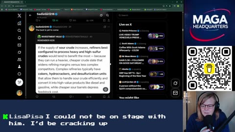 SADIE TAKEOVER! // maga hq // democrats still instabanned in chat forever