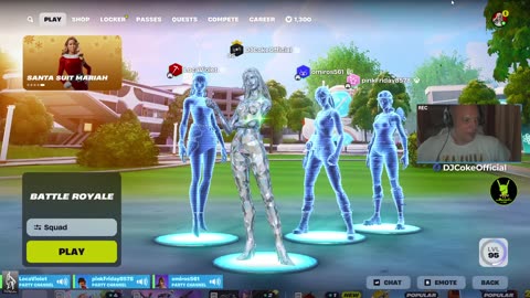 🔴 #Live [GR/CY/EN/BG] 🎮:Fortnite dike mu!! | Follow @ social: @DJCokeOfficial | !addme !social |