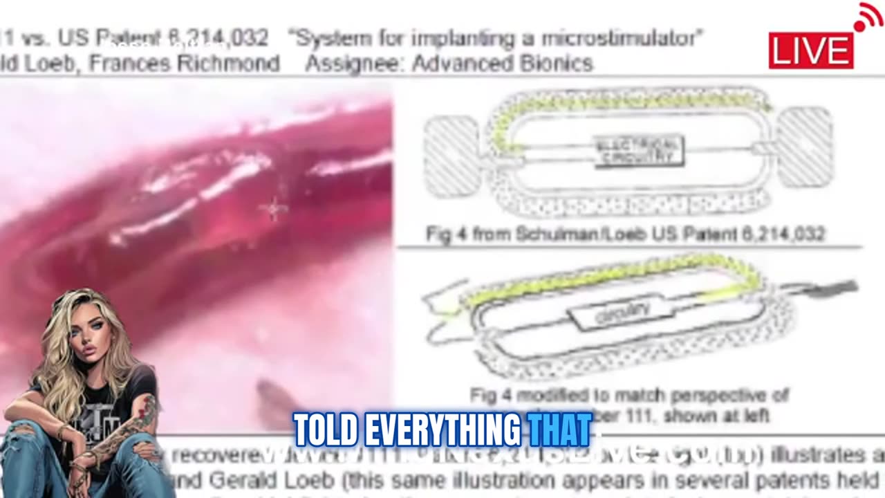 Real Evidence: Biosensors Removed from Civilian — Transmitting Biometric Data in Real Time