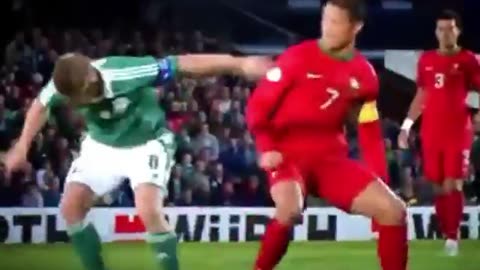 Ronaldo skills now vs then ☠️ #shorts #youtubeshor