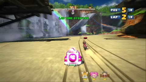 sega all stars racing RPCS3 with Loseless Scaling