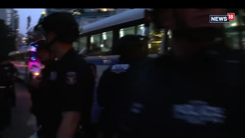 Trump News Today LIVE | Protest at Trump Tower Turns Chaotic Over Gaza Food Blockade | N18G