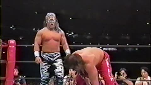 En Jay Pea Double You - Great Muta vs Power Warrior - Jan 04 1997