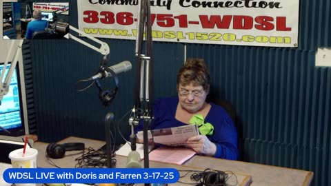 WDSL LIVE with Doris and Farren 3-17-25