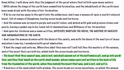 Starting at the midpoint events of Revelation