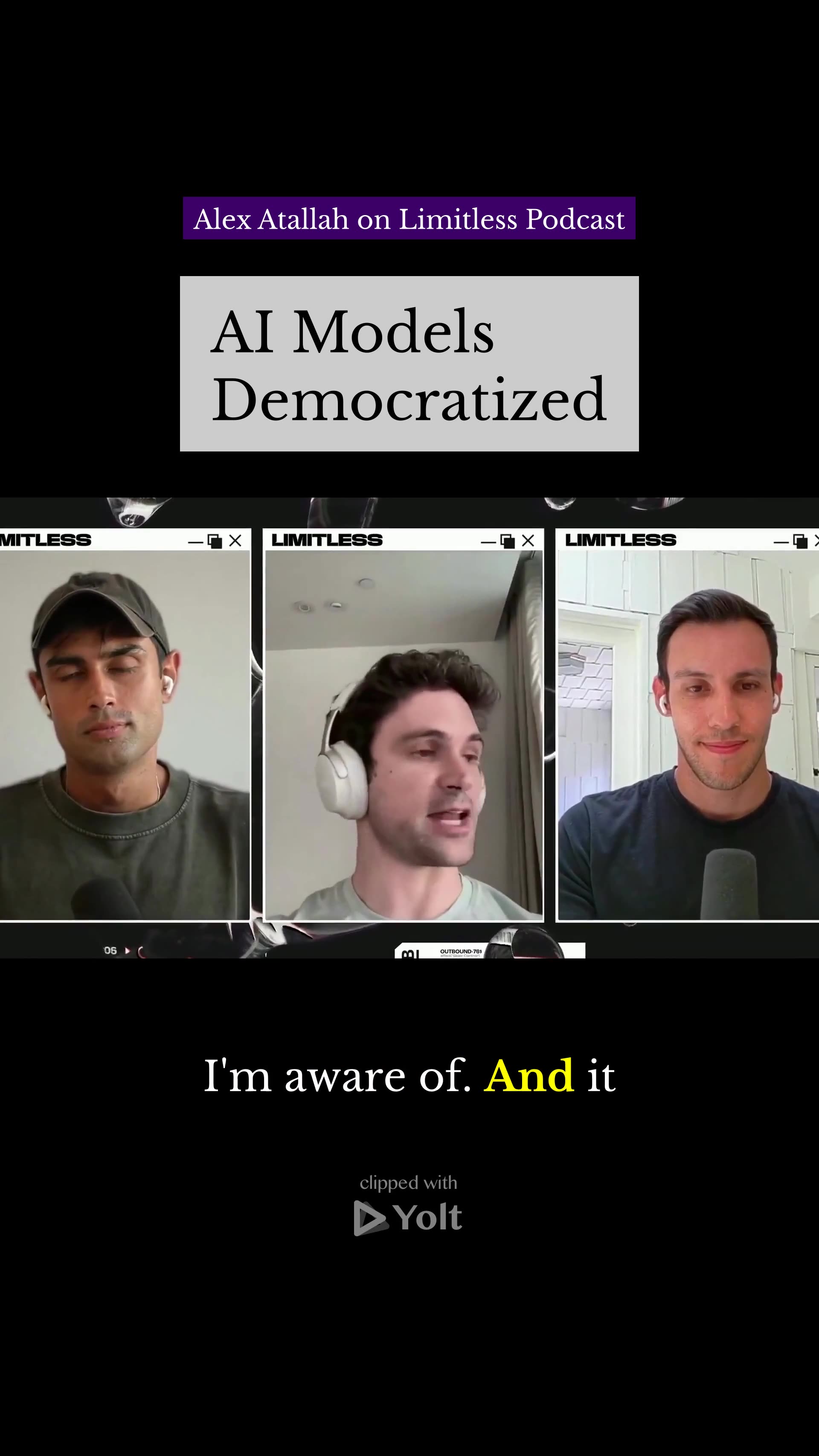 Tiny AI, Big Impact - Alex Atallah on Limitless Podcast #distillation #languagemodels #openrouter