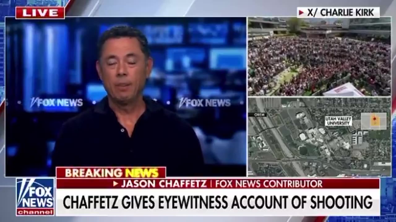Ex-Congressman Jason Chaffetz Provides Heartbreaking Account Of Charlie Kirk Shooting