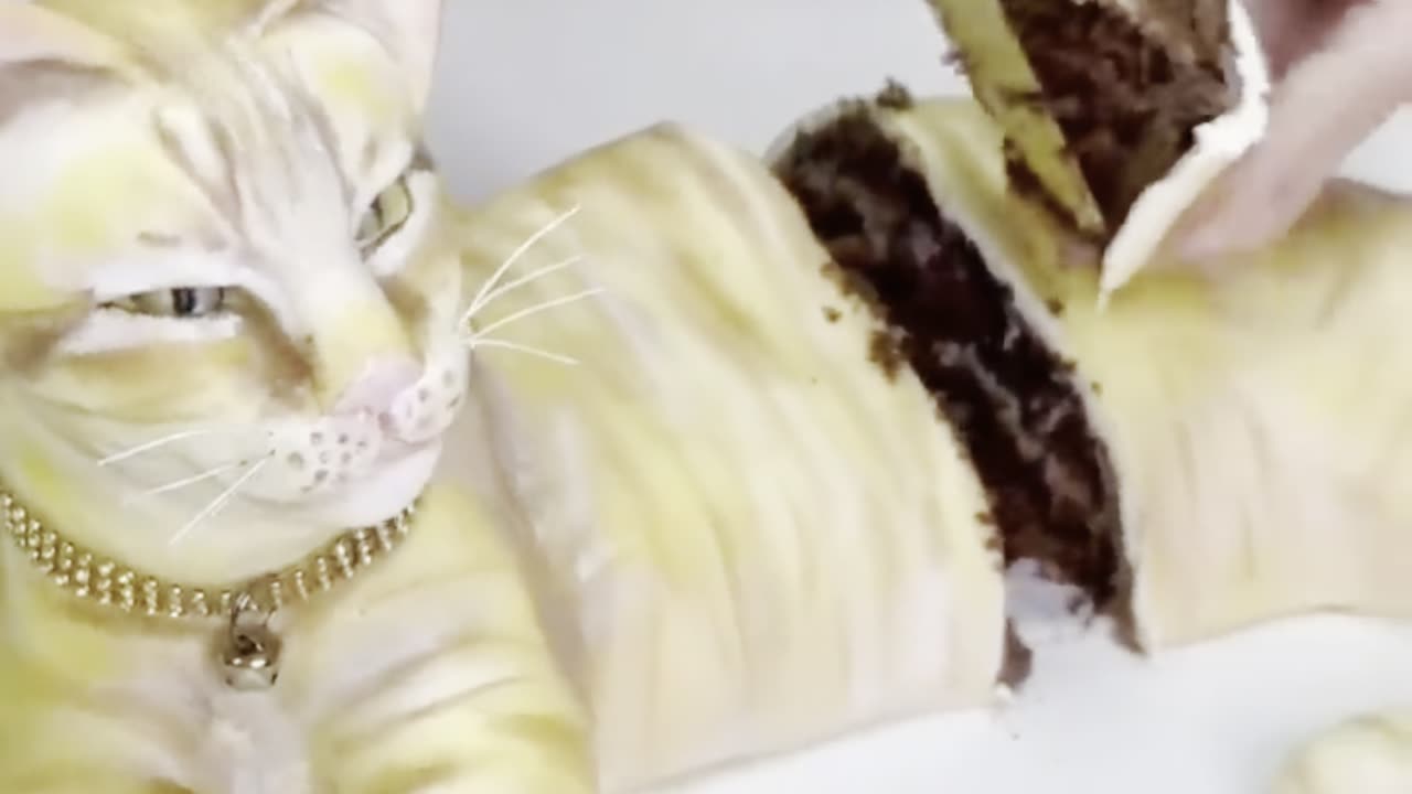 Cake cat #viral