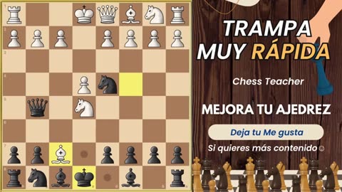 ALGUNAS FORMAS DE GANAR RAPIDO EN AJEDREZ