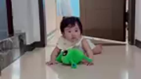 Baby Mookie wake up 👶🏻 #funny #shorts #newborn
