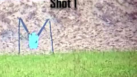 Long Range Shooting Yard 615 Slow-Mo Shot