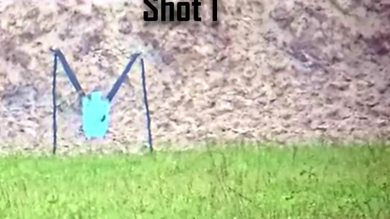 Long Range Shooting Yard 615 Slow-Mo Shot