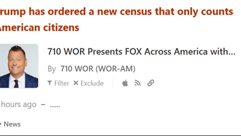 Trump Has Ordered a NEW CENSUS that ONLY Counts American Citizens- JIMMY FAILLA 8-8-25