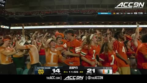 Notre Dame vs. Miami Game Highlights ｜ 2025 ACC Football 