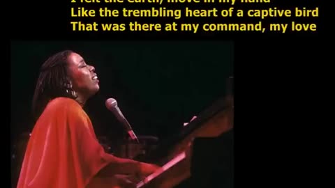 Roberta Flack - The first time ever I saw your face - (Lyrics at the screen) 1972