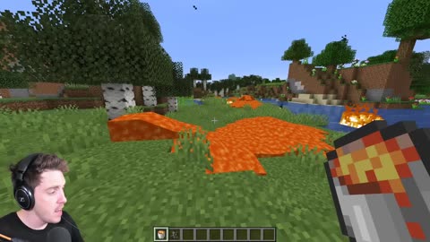 Fighting The LAZARBEAM BOSS in Minecraft