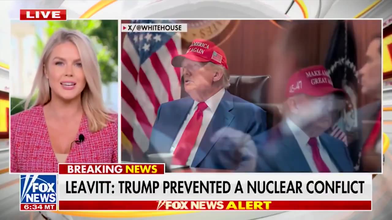 Karoline Leavitt Clarifies President Trump's 'Regime Change' Statement