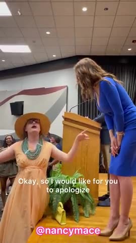 Tran's Voice Drops 3 Octaves Lower Amid Spat w/ Rep Nancy Mace