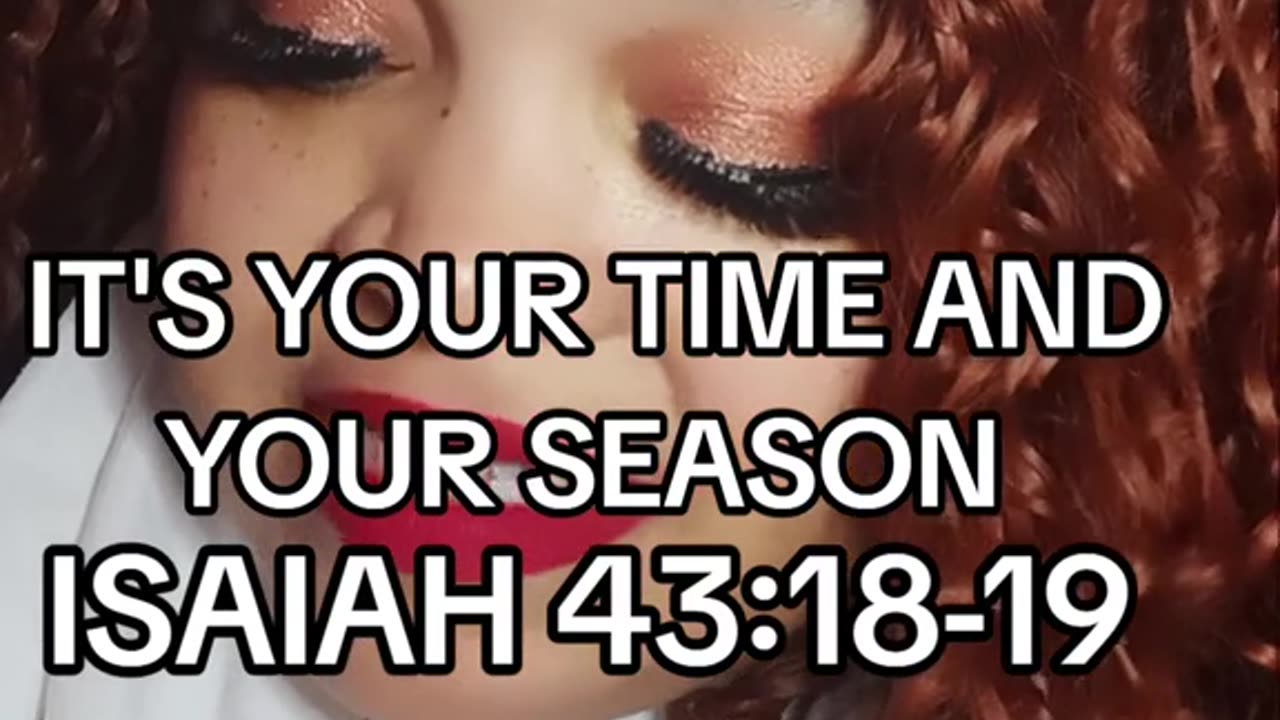 It is your time and season for breakthrough