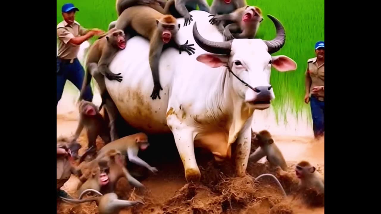 Monkey brutal Attack 😲